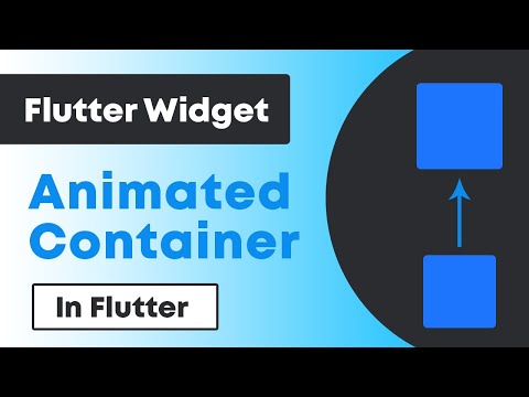 Animated Container Widget in Flutter #khoobcoding