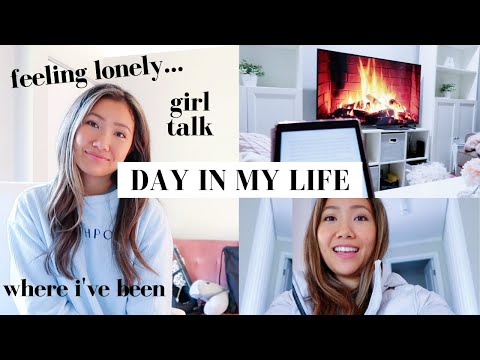 vlog ♡ GIRL TALK: FEELING LONELY, LIFE UPDATES, GETTING INTO READING, DAY IN MY LIFE | Angela Wang