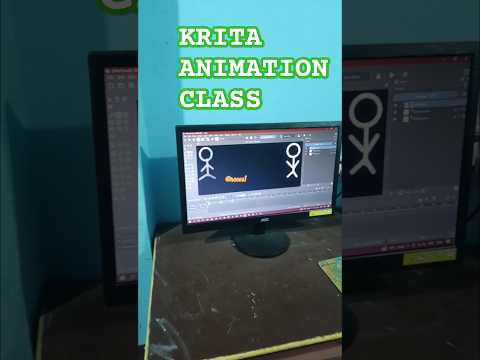 Krita Animation Class 7 #shortsfeeds #krita #kritatutorial #shorts