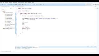 Java Program to generate Fibonacci series using Iteration