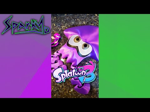 Splatoon 3 3D Print Timelapse - Big Squid Inkling #shorts