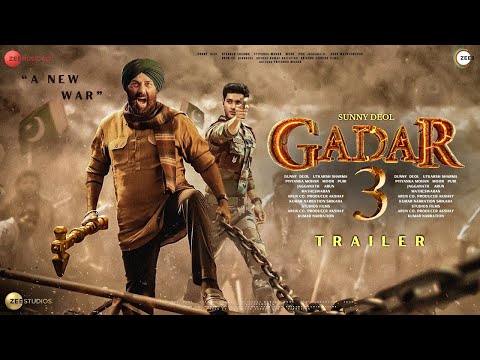 GADAR 3: The Katha Ends - Official Trailer | Sunny Deol | Utkarsh Sharma | Ameesha Patel | IN 2025