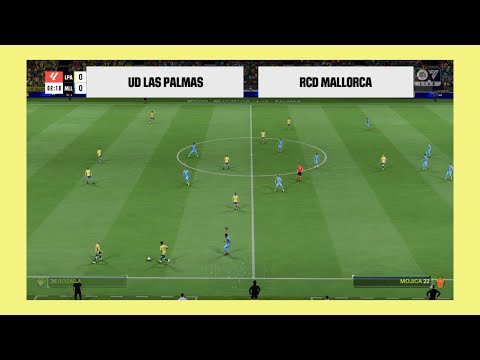 EA Sports FC 25 | UD Las Palmas vs RCD Mallorca | Gameplay | #fifa #uefa