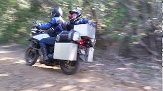 2up riding with kids off road
