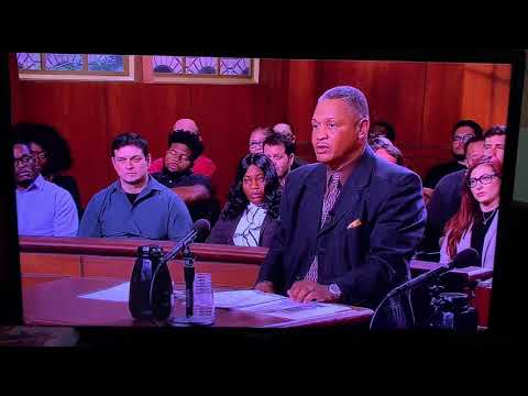 Audience Member falls asleep on Judge Judy