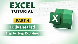 Excel part-4 detailed explanation #excel #trending #viral #knowledge #study 