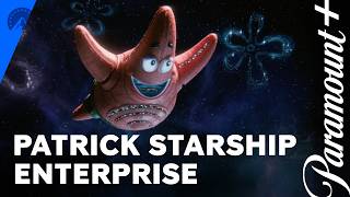 Patrick Starship Enterprise | SpongeBob Joins the Star Trek Crew | Paramount+