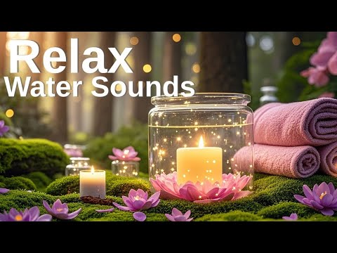 Sound of Water and Relaxing Music 🪴 Peace of Mind, Healing, Stress Relief