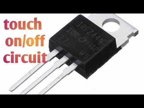 irfz44n touch switch#youtubeshorts #simple project