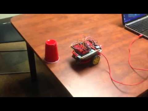 Rubber Band Defender Robot