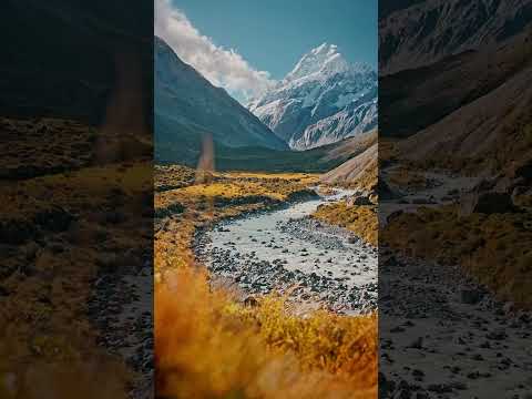 The sights and sounds of New Zealand’s tallest mountain 🏔️