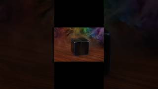 Cutting The rainbow cube 🌈🧊#asmr #satisfyling #aiasmr#youtubeshorts #hyperrealistic #satisfyingvideo