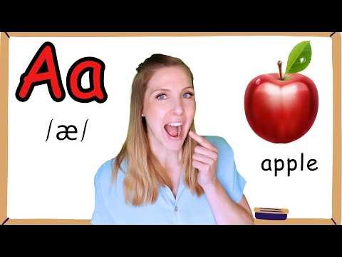 Phonics Song - A For Apple - ABC Alphabet Songs with Sounds for Children