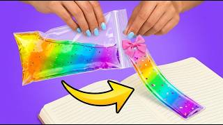 AWESOME DIY ART HACKS ✂️✨ Good vs. Bad Ideas! Make School Fun with 123 GO! 😍🏫