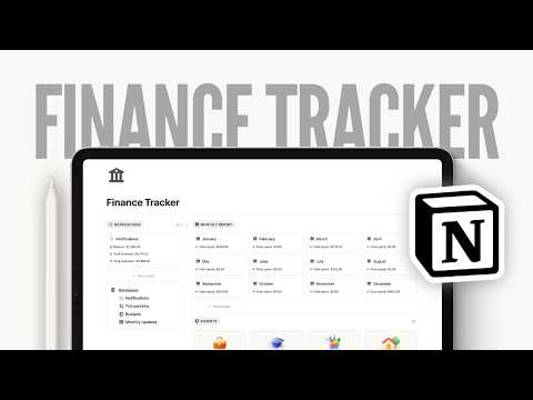 Create Your Ultimate Finance Tracker in Notion from Scratch | Free Template