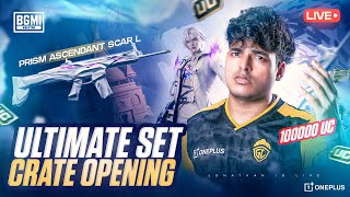 100,000 UC SOULBOUND SCAR-L OPENING | JONATHAN IS BACK! | BGMI