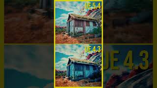 Unreal Engine 5 vs 4| Render Comparison #ue5 #ue4 #ue5vsue4 #comparison #lumen #unrealengine #render