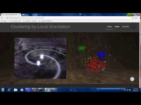 Clustering by Local Gravitation