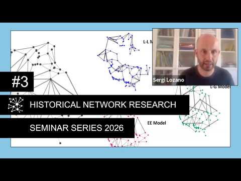 HNR Seminar Series 2026 #3 Sergi Lozano: Models in Network Analysis