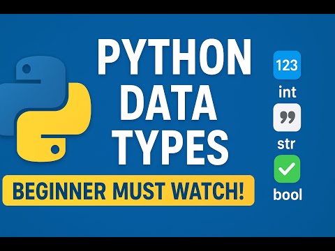 Python Data Types & Type Casting Explained | Complete Beginner Tutorial