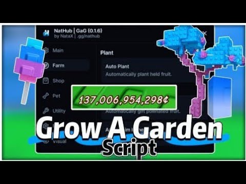 [🐝] Grow A GARDEN Script | Auto Candy Blossom,Auto Dupe,Auto Collect & More - Roblox Scripts