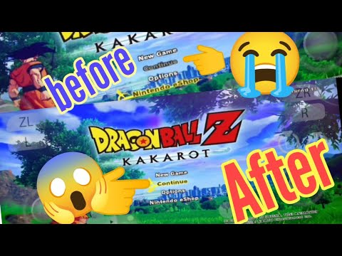 Dragon ball Z kakarot Save Data Yuzu Emulator in Android Working 1000000%