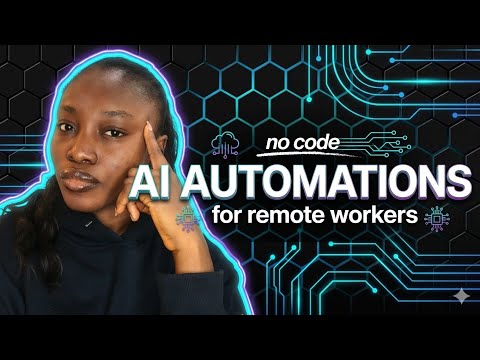 Best AI Automations Every Remote Worker Should Set Up NOW (No Code Tools)