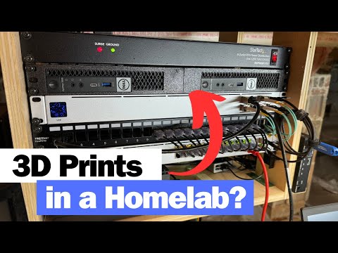 3D Printing in a Homelab | It's totally not just for toys!