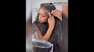 LOOSE DEEP WAVE WIG INSTALL | 26 INCHES 13x4 LACE FRONT | BRAZILIAN HAIR  ft Wiggins hair