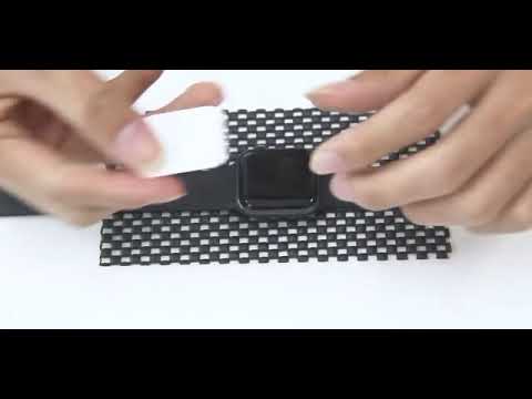 Smartwatch hydrogel screen protector installation guide