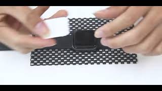 Smartwatch hydrogel screen protector installation guide