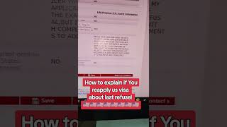DS-160 Tips: Explaining Your Last Visa Refusal (What to Say)