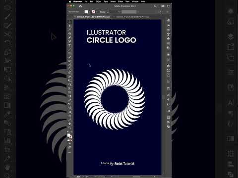How to Create a Circle Logo in Illustrator 🔵 | ইলাস্ট্রেটর Logo Design Tutorial for Beginners & Pros