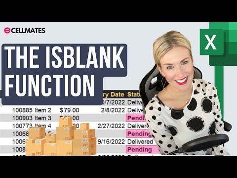 💫The ISBLANK Function 🎉