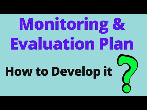 How to develop monitoring and evaluation framework? #m&e #evaluation  #M&E #monitoringandevaluation