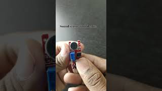 Unboxing Sound sensor module mic📦 ||Arduino|| #projects #basic #led