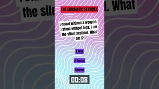 Mind Maze: Navigate the Riddle and Emerge Victorious!  #riddlemaster #riddles