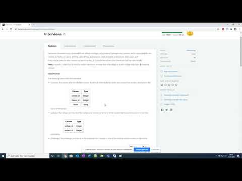 Hackerrank SQL Solutions | Interviews SQL Hackerrank Hard Problem