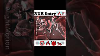 Don't underestimate 😡 || NTR entry🔥 rrr movie scene #attitude #viral #rrr#shorts