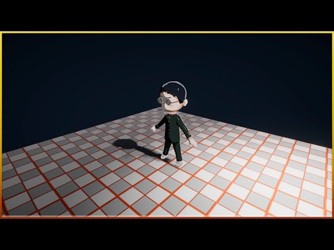 Fanart 01 - Okarun #lowpoly #dandadan #okarun