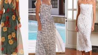Day Outfit Ideas Semi Formal for Women | Wedding Guest Dresses