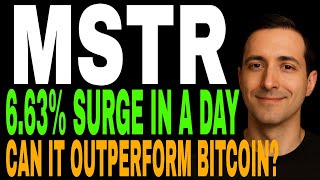 MSTR Stock Surges 6.63% — Buying Bitcoin Faster Than Miners | Why MicroStrategy Can Beat BTC