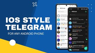 ios Style Telegram Mod For Any Android | ios Telegram For Any Android