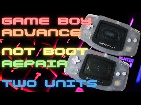 【ゲームボーイアドバンス】バキバキにジャンクなGBAを修理するよ【分解メンテ清掃】