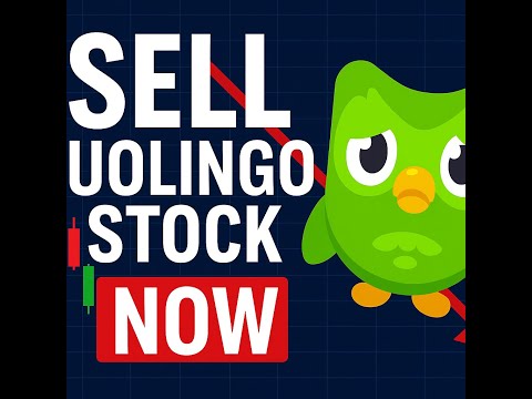 Duolingo Stock let's sell it! #stocktrading #investing #duolingo #trading #stockmarket #sell
