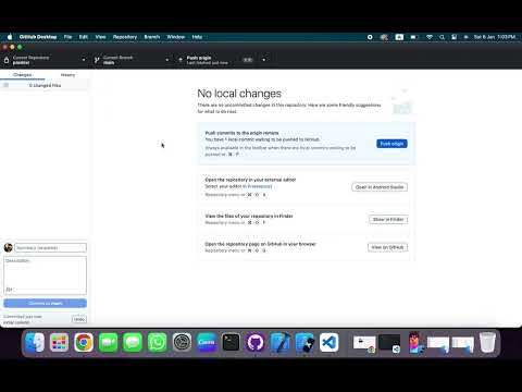 Add a commit to Github Repository