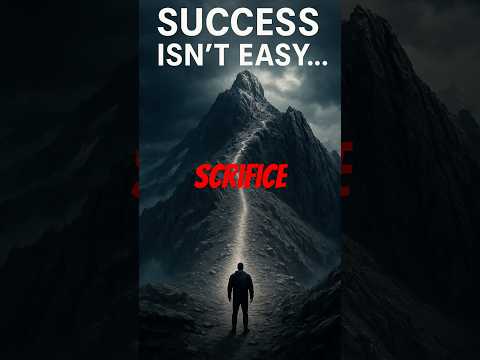 Success isn't easy #shorts #motivation #success