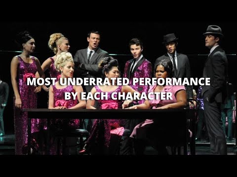 glee | most underrated performance by each character