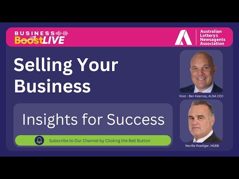 Business Boost Live - Selling Your Business Insights for Success Webinar