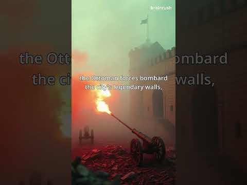 How Constantinople’s Fall Changed the World Forever! 🏰⚔️
